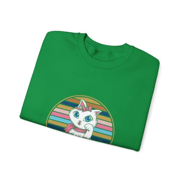 Cat Mom The Legend Crewneck Sweatshirt - Image 9