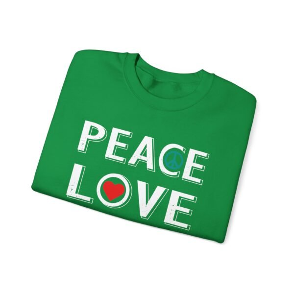 Peace Love Yoga Crewneck Sweatshirt - Image 3