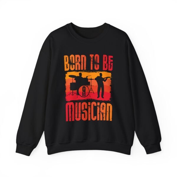 Born To Be A Musician Crewneck Sweatshirt - Image 4