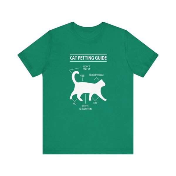 Cat Petting Guide Short Sleeve Tee - Image 21