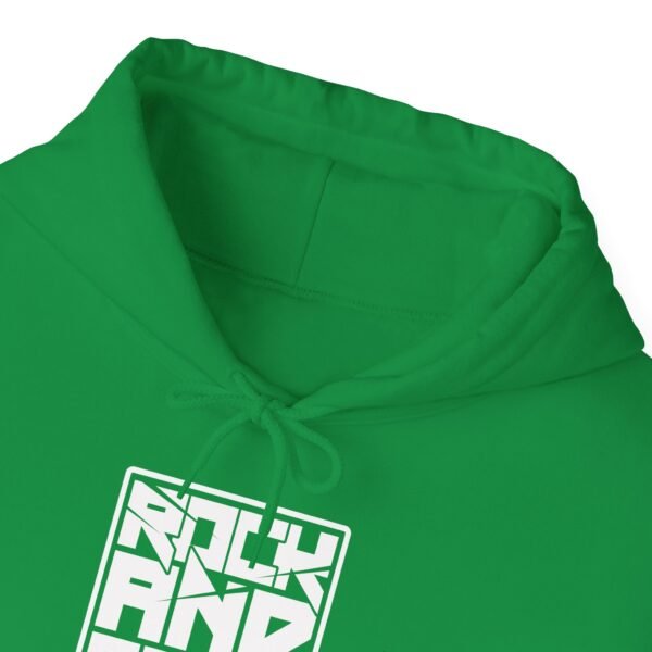 Rock and Roll Hooded Sweatshirt - Image 5