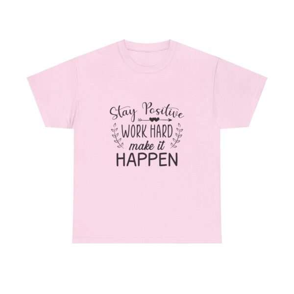 Stay Positive Cotton T Shirt - Image 31