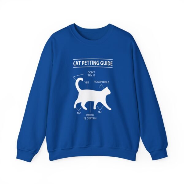 Cat Petting Guide Crewneck Sweatshirt - Image 34