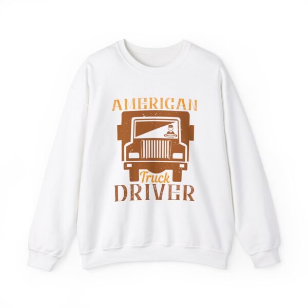 American Truck Driver Sweatshirt - Image 25