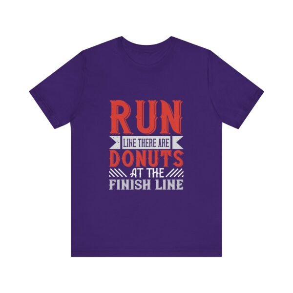 Run Like There Are Donuts Short Sleeve Tee - Image 26