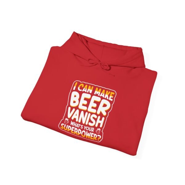 Vanishing Beer Superpower Hooded Sweatshirt - Image 12