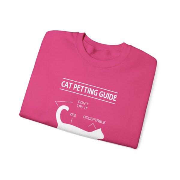 Cat Petting Guide Crewneck Sweatshirt - Image 6