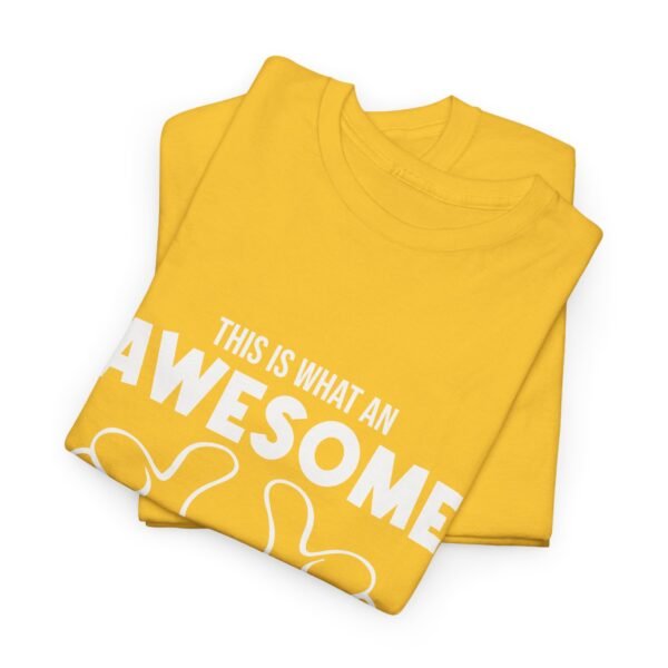 Awesome Mom Cotton Tee - Image 3