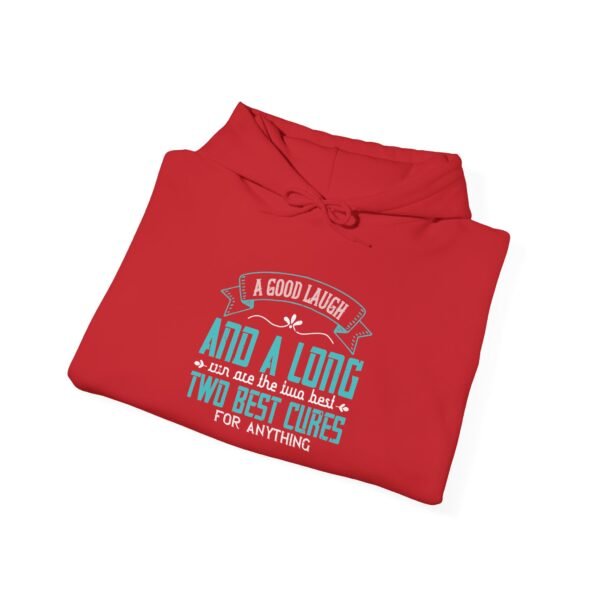 A Good Laugh and a Long Run Hoodie - Image 24