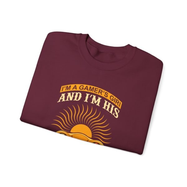 I'm A Gamers Girl Crewneck Sweatshirt - Image 6