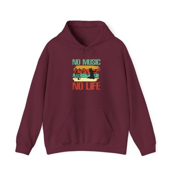 No Music No Life Hooded Sweatshirt