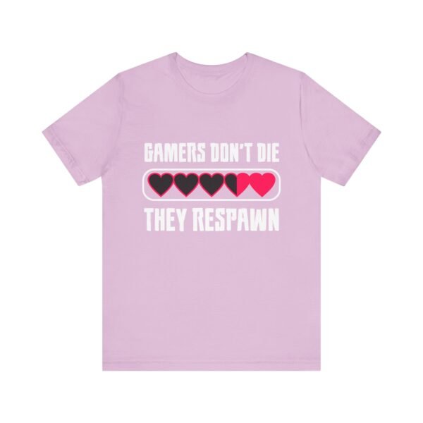 Gamers Don't Die Short Sleeve T-Shirt - Image 31