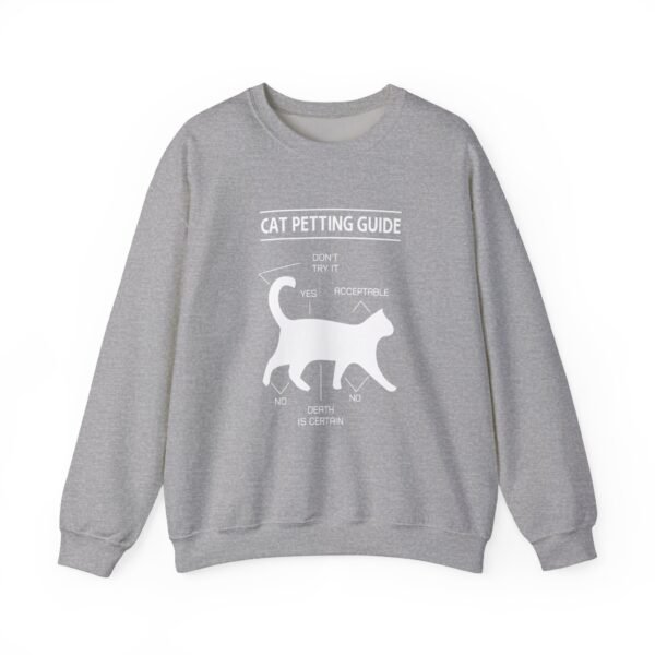 Cat Petting Guide Crewneck Sweatshirt - Image 25