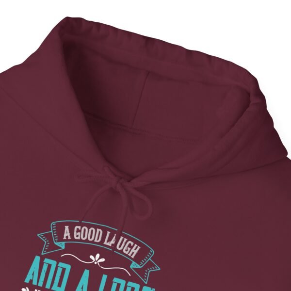 A Good Laugh and a Long Run Hoodie - Image 10