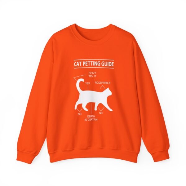 Cat Petting Guide Crewneck Sweatshirt - Image 16