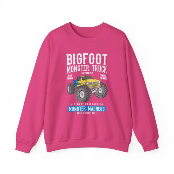 Bigfoot Monster Truck Crewneck Sweatshirt - Image 22