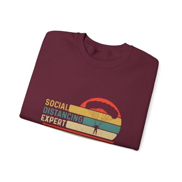 Social Distancing Expert Crewneck Sweatshirt - Image 3