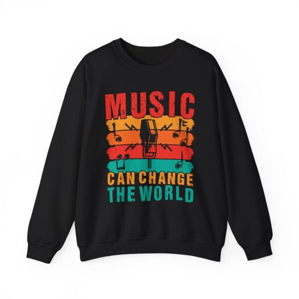 Music Can Change The World Crewneck Sweatshirt - Image 7