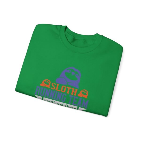 Sloth Runing Team Crewneck Sweatshirt - Image 3