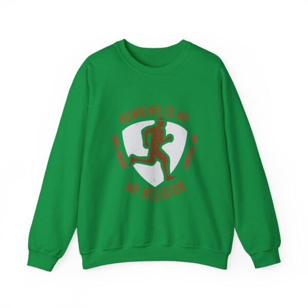 Running is My Religion Crewneck Sweatshirt
