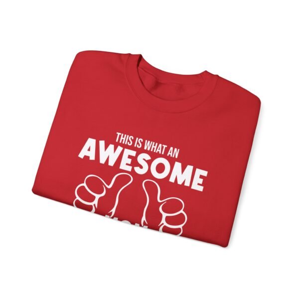 Awesome Mom Crewneck Sweatshirt - Image 9