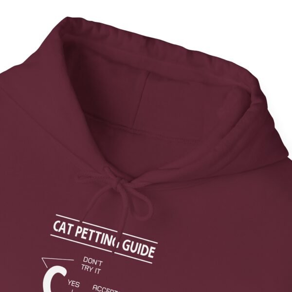 Cat Petting Guide Hooded Sweatshirt - Image 10