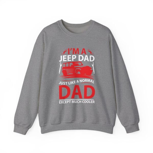 I'm A Jeep Dad Sweatshirt - Image 4