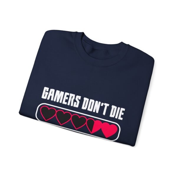 Gamers Don't Die Crewneck Sweatshirt - Image 21