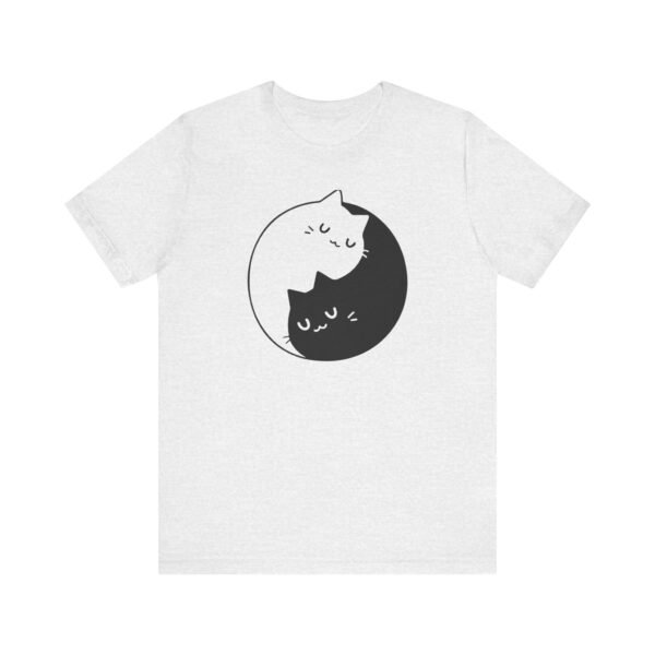 Yin Yang Cats Short Sleeve Tee - Image 26