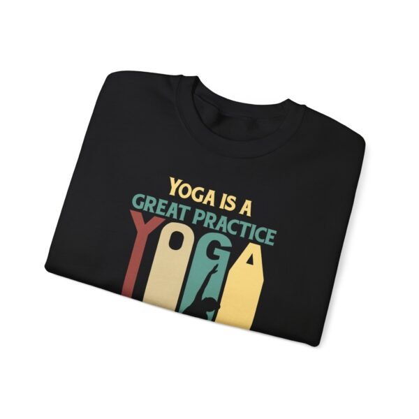 Yoga is For The Body and Mind Crewneck Sweatshirt - Image 6