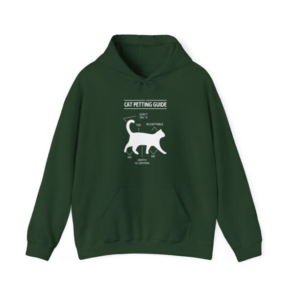 Cat Petting Guide Hooded Sweatshirt - Image 36