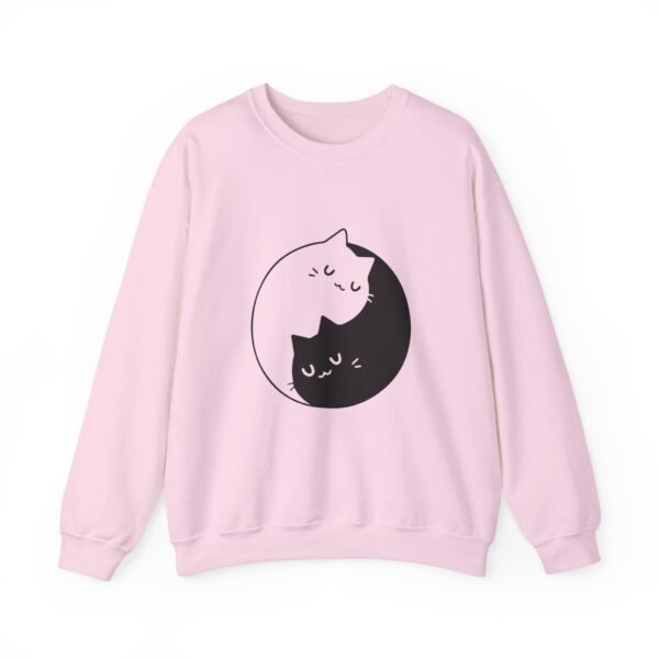 Yin Yang Cats Crewneck Sweatshirt - Image 9