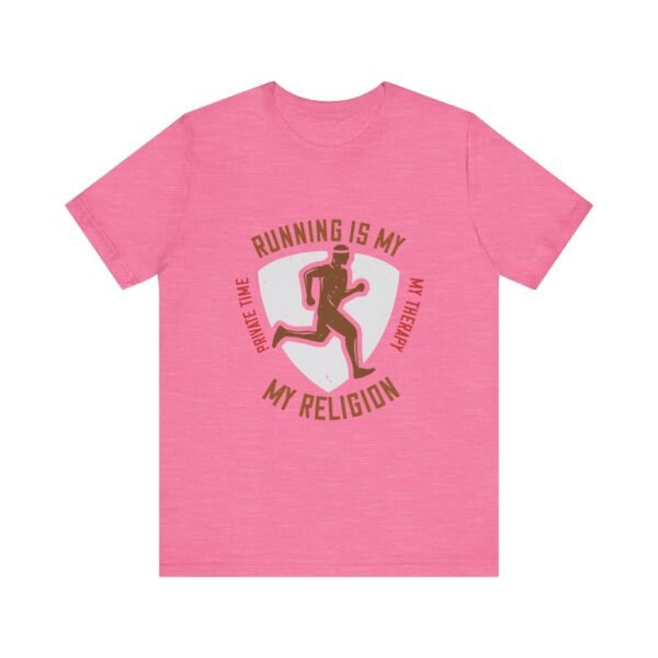 Running is my Religion Short Sleeve T Shirt - Image 35