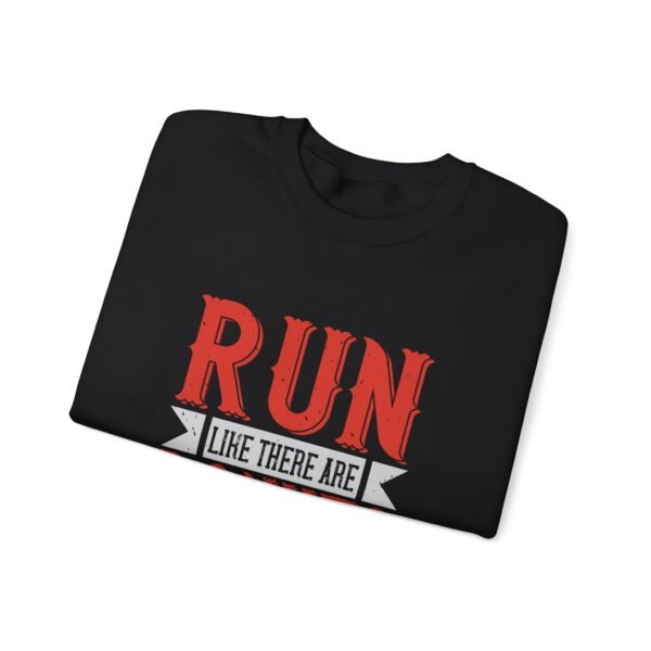 Run Like There Are Donuts Crewneck Sweatshirt - Image 9