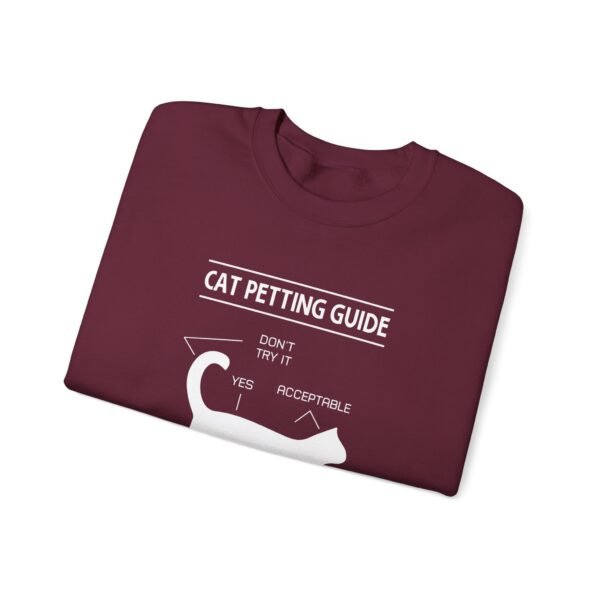 Cat Petting Guide Crewneck Sweatshirt - Image 12