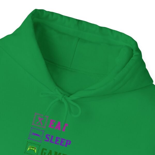 Eat Sleep Game Repeat Hoddie - Image 10