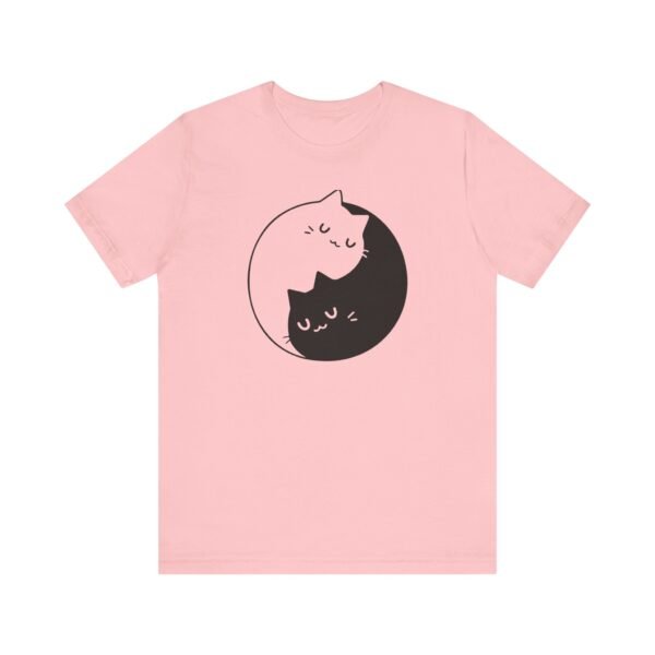 Yin Yang Cats Short Sleeve Tee - Image 11