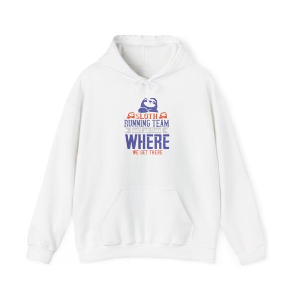 Sloth Running Team Hooded Sweatshirt - Image 26