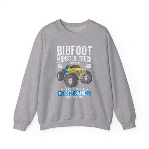 Bigfoot Monster Truck Crewneck Sweatshirt