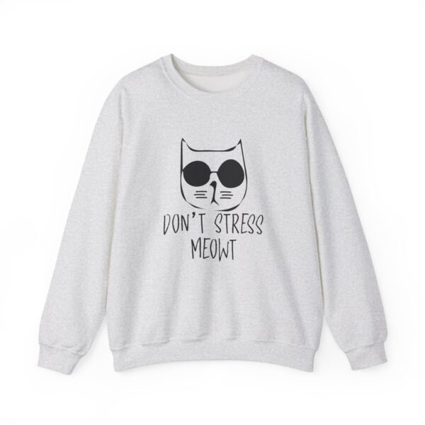Don't Stress Meowt Crewneck Sweatshirt - Image 45