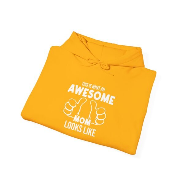 Awesome Mom Hooded Sweatshirt - Image 16