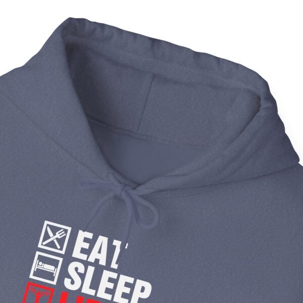 Eat Sleep Lift Repeat Hoodie - Image 55