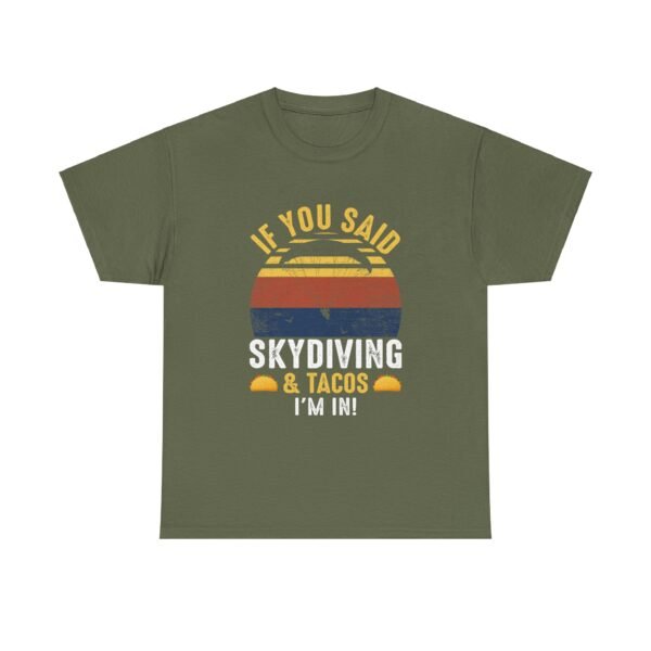 Skydiving & Tacos Cotton Tee