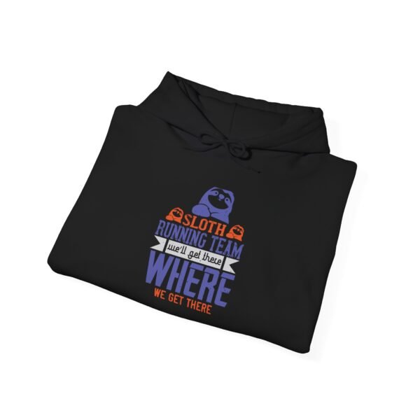 Sloth Running Team Hooded Sweatshirt - Image 19