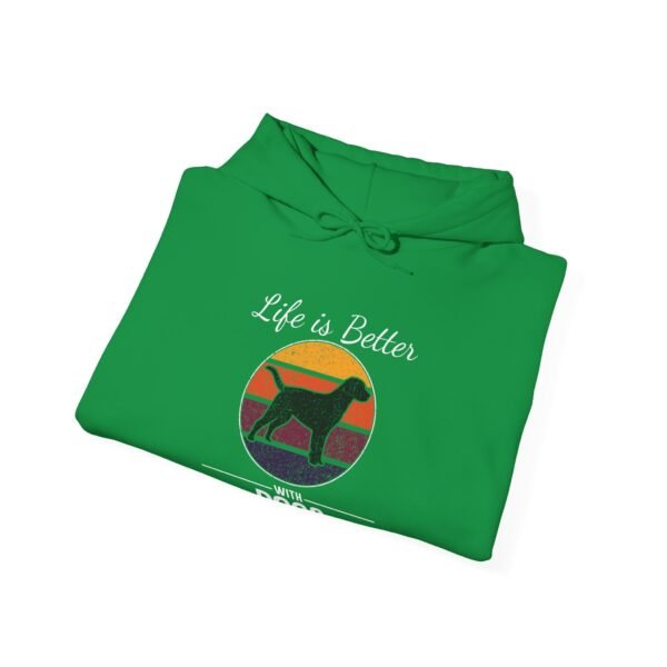 Life is Better with Dogs Hooded Sweatshirt - Image 20
