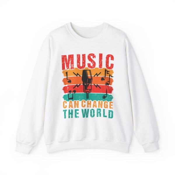 Music Can Change The World Crewneck Sweatshirt - Image 16