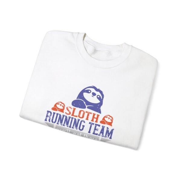 Sloth Runing Team Crewneck Sweatshirt - Image 15