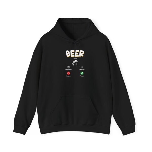 Beer Mobile Hooded Sweatshirt - Image 16