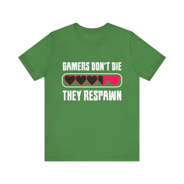 Gamers Don't Die Short Sleeve T-Shirt - Image 16