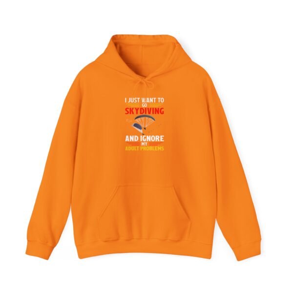 I Just Want To Go Skydiving Hoodie